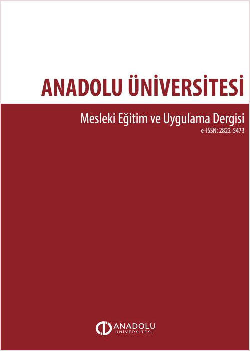 Anadolu Üniversitesi Mesleki Eğitim ve Uygulama Dergisi