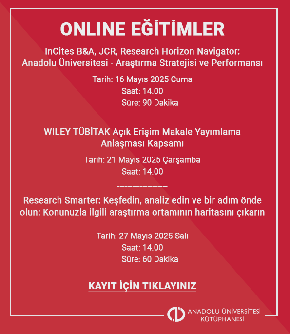 Kullanıcı Eğitimi